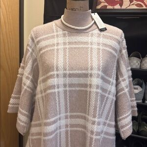 NWT RACHEL ZOE mommy + me unbelievably soft, gingham one size gorgeous poncho.